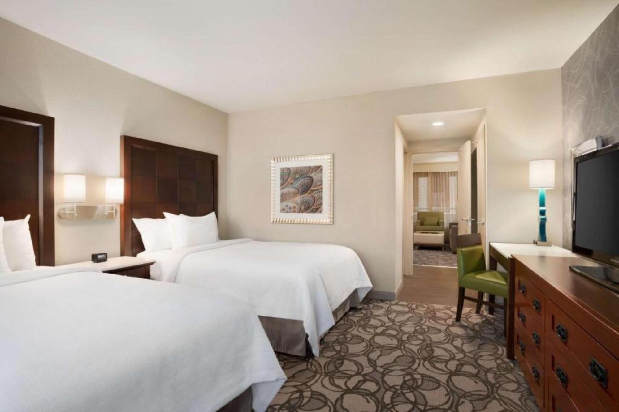 Suite Two Double Beds Mobility Access or Non-Smoking