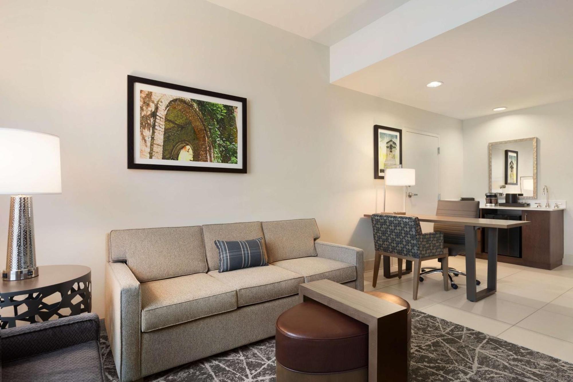 Two-Room King Suite Hearing Access