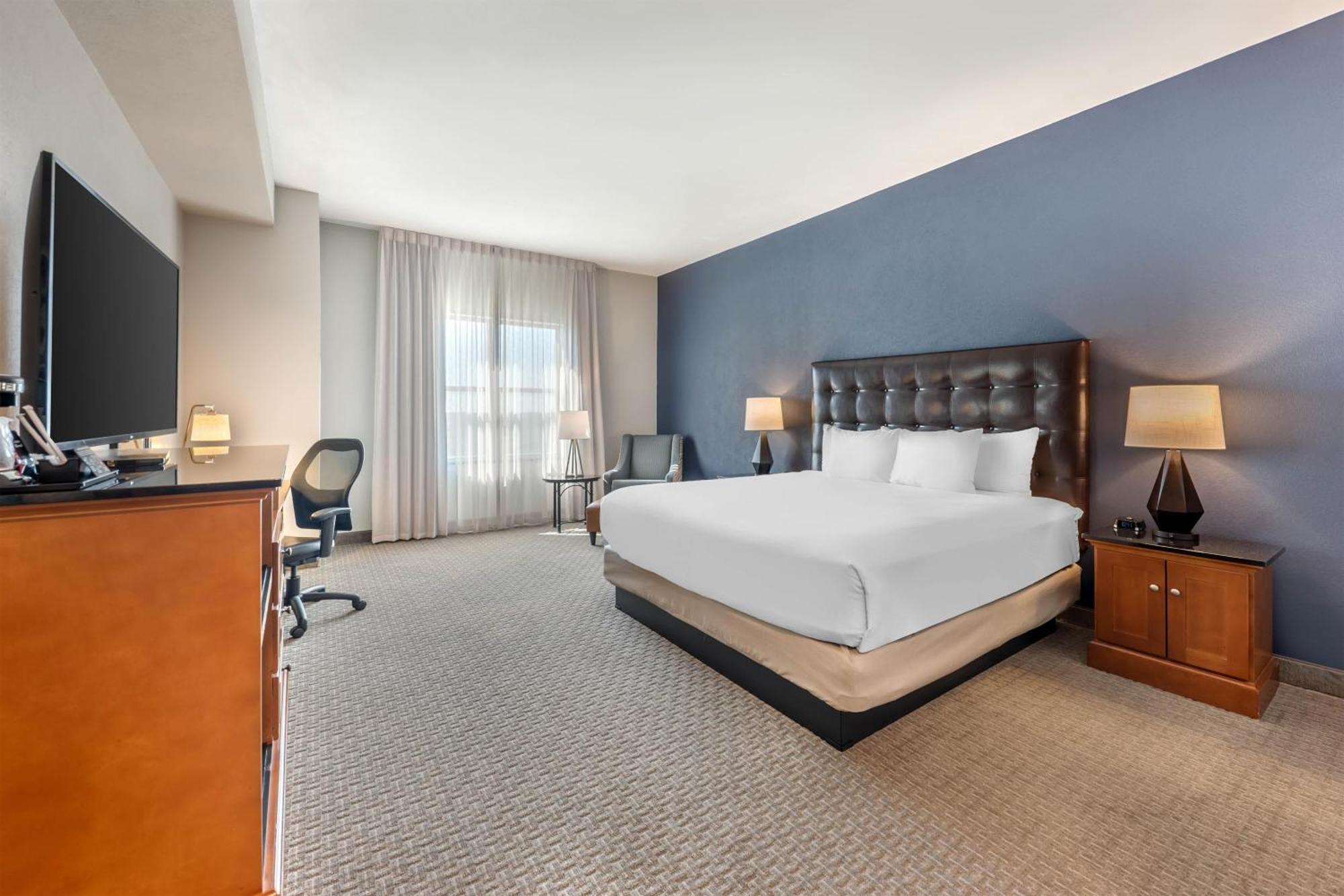 Deluxe King Room Hearing Accessible Roll Shower